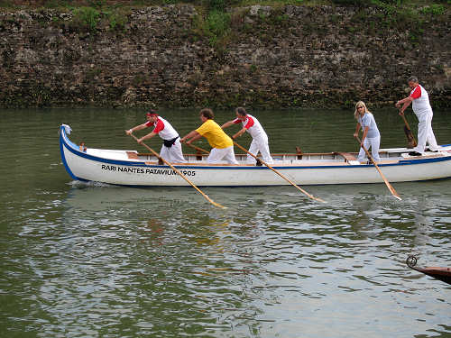 voga alla Veneta sul Piovego a Padova