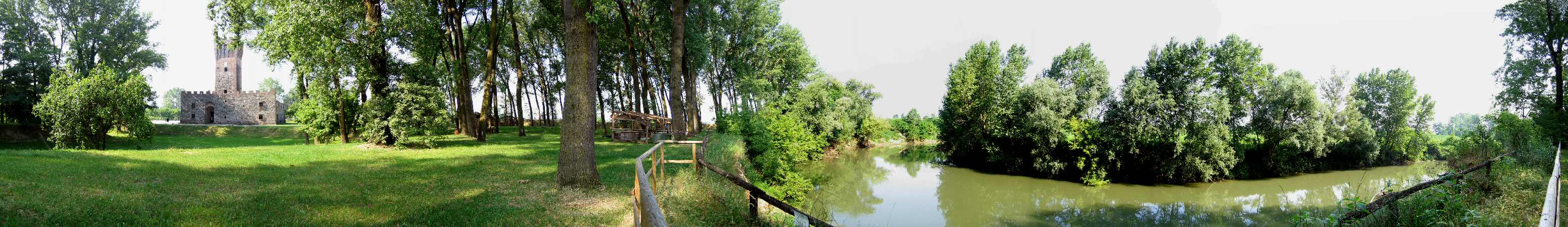Bacchiglione al Castello San Martino dela Vaneza Cervarese Santa Croce