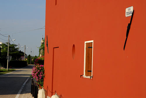 Santuario di Tessara e fiume Brenta a Curtarolo