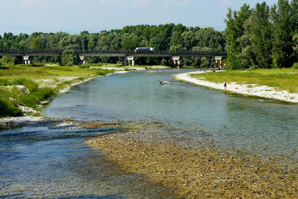 Fiume Brenta Alta Padovana, Muson dei Sassi, Ostiglia Ciclabile