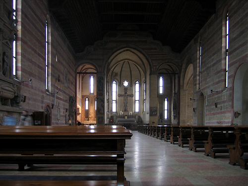 Padova - Chiesa Eremitani, cappella Ovetari, Andrea Mantegna