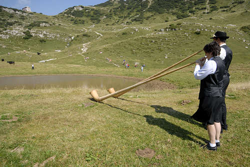 Alpe Campobrun malga Campobrun, rifugio Scalorbi