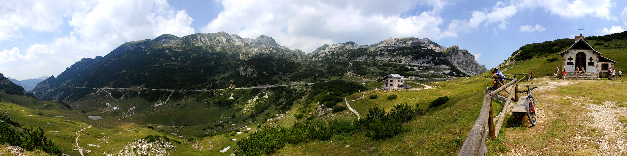 Gruppo del Carega, rifugio Scalorbi, Alpe di Campobrun