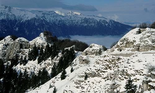 ex forte Rivon al monte Rione sul Novegno, Tretto di Schio