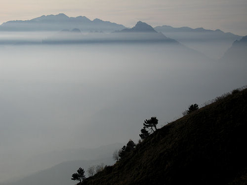 Tramonto al monte Novegno - Schio