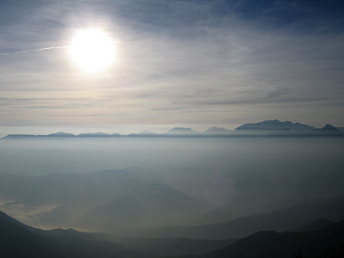 Tramonto al monte Novegno - Schio