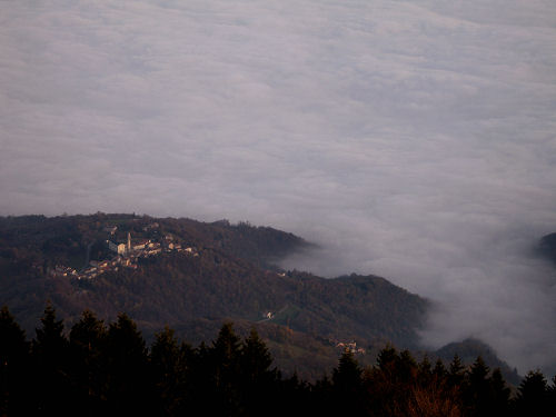 Tramonto al monte Novegno - Schio