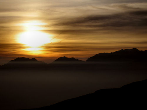 Tramonto al monte Novegno - Schio
