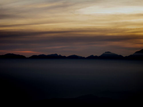 Tramonto al monte Novegno - Schio