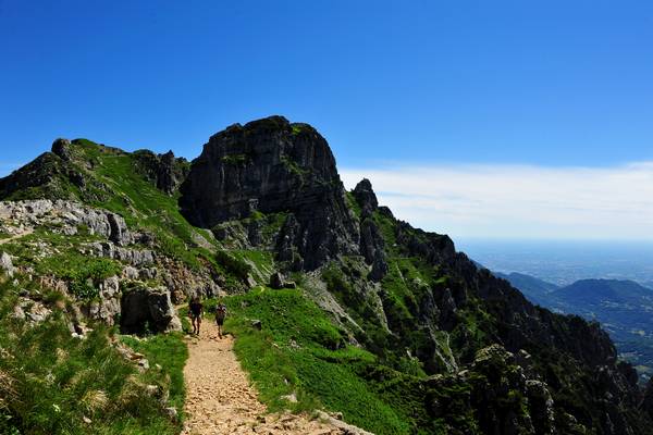 Strada delle 52 gallerie al monte Pasubio, da passo Xomo bocchetta Campiglia al rifugio gen. A.Papa