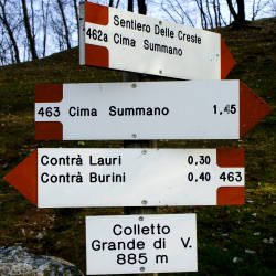 Croce di vetta del Summano