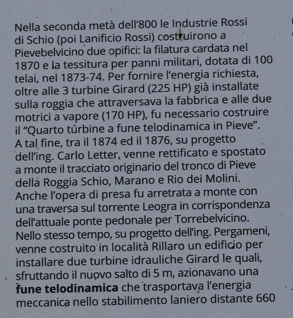 Torrebelvicino, sentiero Antica Pieva al castello di Pievebelvicino