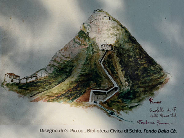 Torrebelvicino, sentiero Antica Pieva al castello di Pievebelvicino