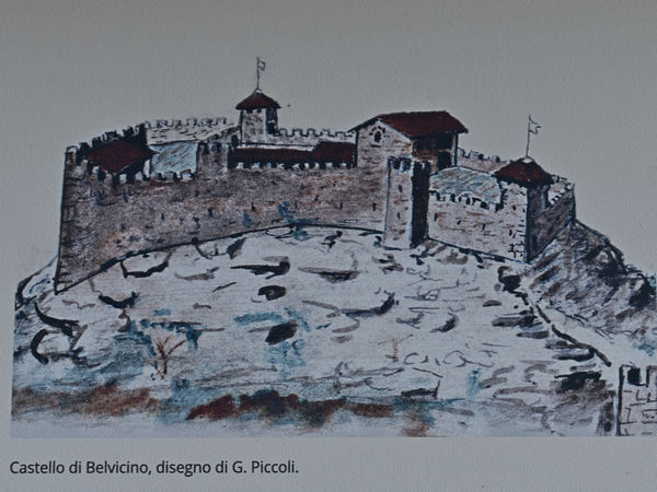 Torrebelvicino, sentiero Antica Pieva al castello di Pievebelvicino