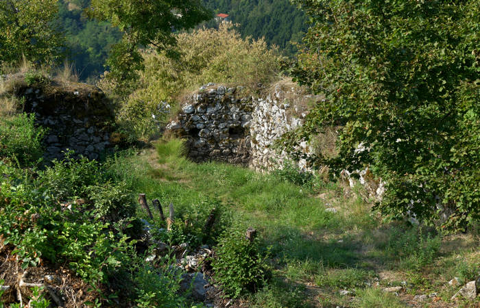 Sentiero dell'Antica Pieve al Castello di Pievebelvicino a Torrebelvicino, Val Leogra Pasubio