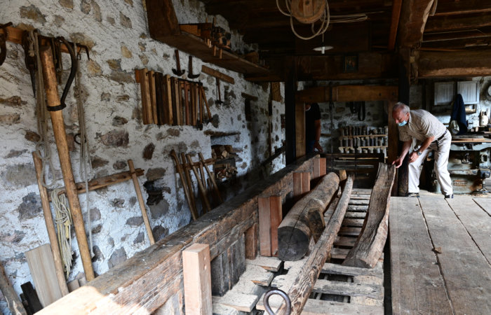 La Via dell'acqua a Valli del Pasubio in Val Leogra Alto Vicentino