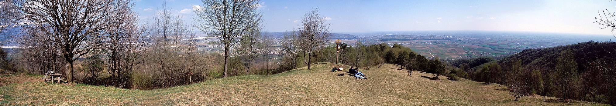 panoramica verso Cornuda