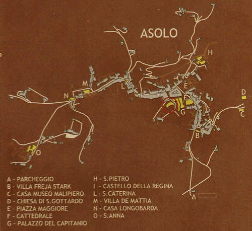 mappa di Asolo