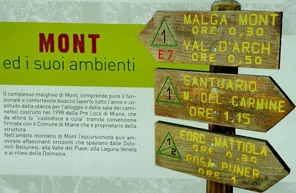 malga Mont al monte Crep