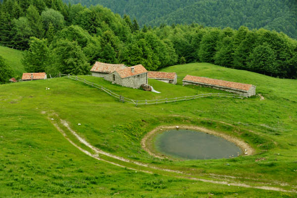 rifugio Posa Puner malga Mont monte Crep