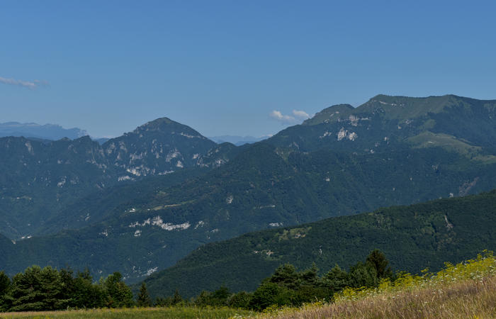 Sentiero naturalistico Acquedotto Prese del monte Cesen a Pianezze Balcon