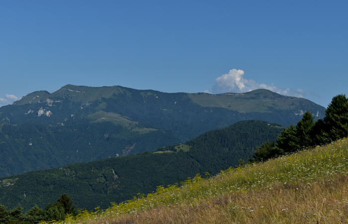 Sentiero naturalistico Acquedotto Prese del monte Cesen a Pianezze Balcon
