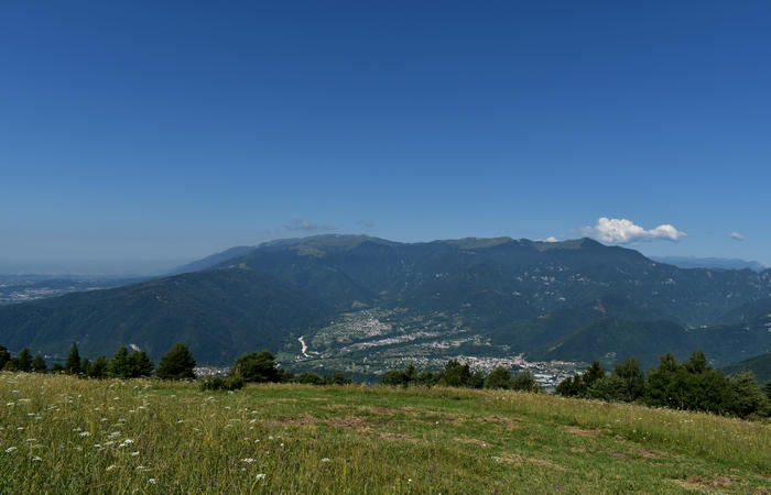 Sentiero naturalistico Acquedotto Prese del monte Cesen a Pianezze Balcon