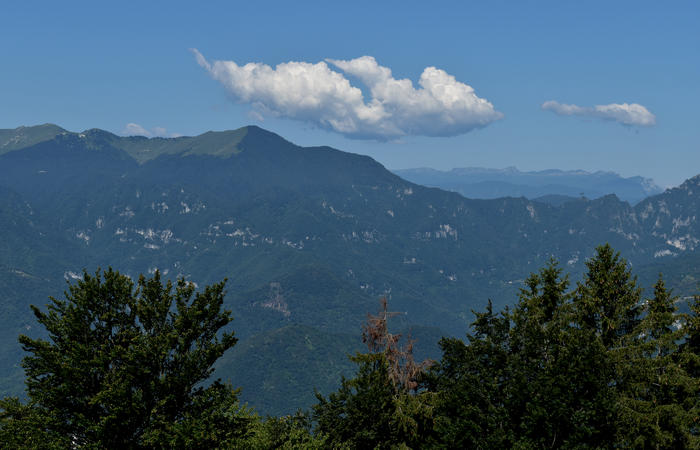 Sentiero naturalistico Acquedotto Prese del monte Cesen a Pianezze Balcon