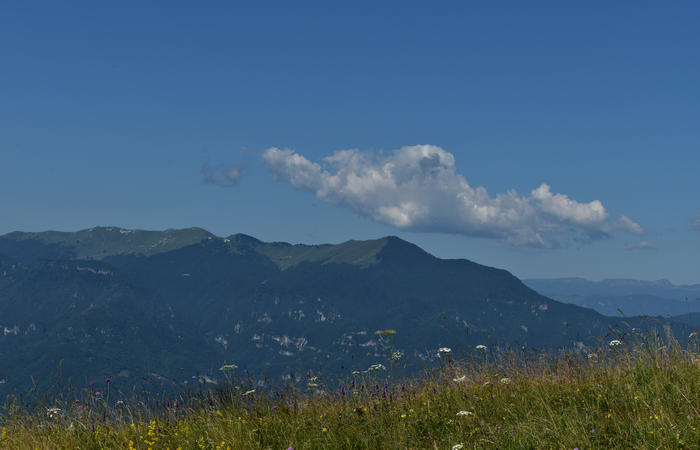 Sentiero naturalistico Acquedotto Prese del monte Cesen a Pianezze Balcon