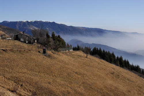 sentiero delle malghe dal Pian dele Femene al Col Visentin