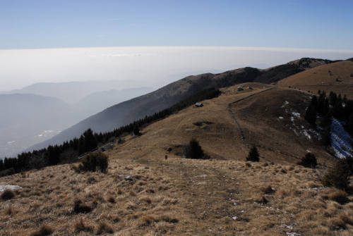 sentiero delle malghe dal Pian dele Femene al Col Visentin