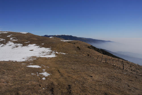 sentiero delle malghe dal Pian dele Femene al Col Visentin