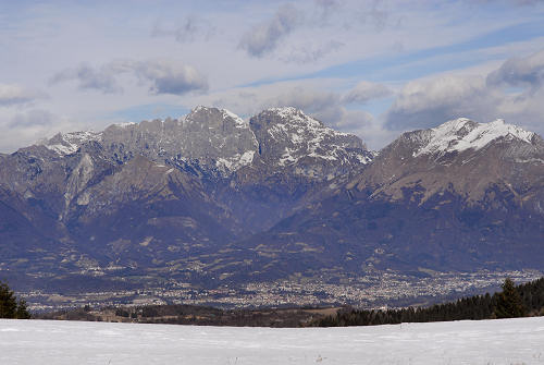 sentiero delle malghe dal Pian dele Femene al Col Visentin