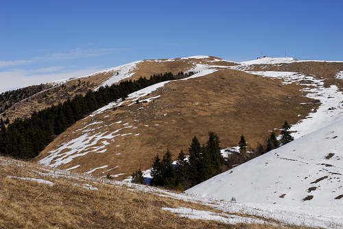 sentiero delle malghe dal Pian dele Femene al Col Visentin