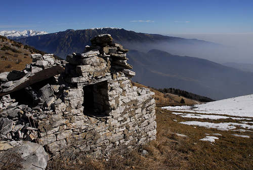 sentiero delle malghe dal Pian dele Femene al Col Visentin