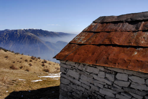 sentiero delle malghe dal Pian dele Femene al Col Visentin
