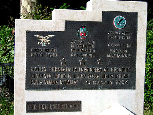 Isola dei Morti - Moriago della Battaglia - Quartier del Piave