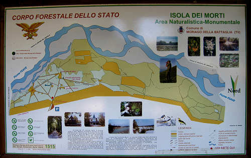 Isola dei Morti - Moriago della Battaglia - Quartier del Piave