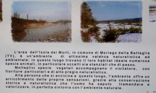 Isola dei Morti - Moriago della Battaglia - Quartier del Piave