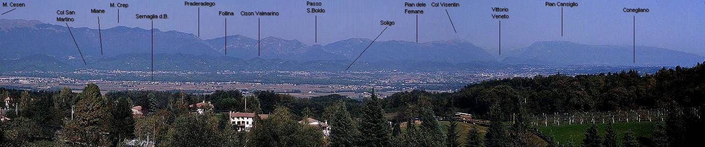 Quartier del Piave, Montello, colli trevigiani