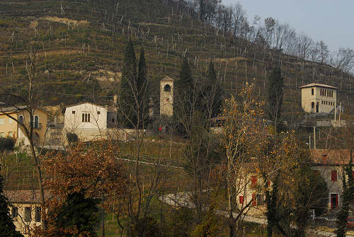 Farra di Soligo, Santuario di Collagù, Torri del Credazzo