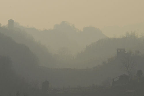 Farra di Soligo, Santuario di Collagù, Torri del Credazzo