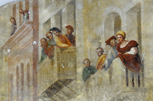 Ceneda, affreschi di Pomponio Amalteo alla Loggia Municipale