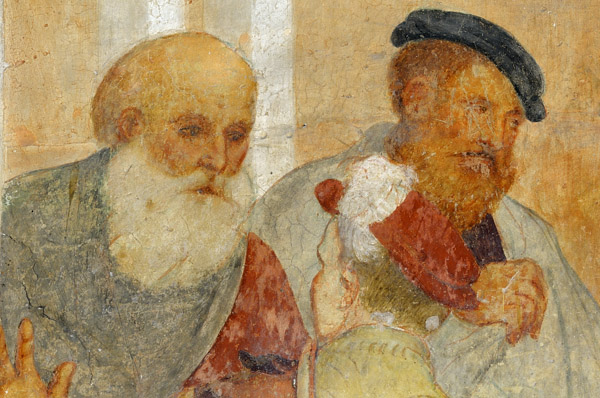 Ceneda, affreschi di Pomponio Amalteo alla Loggia Municipale