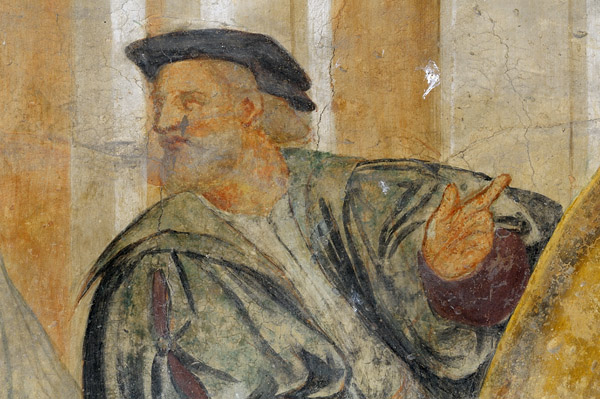 Ceneda, affreschi di Pomponio Amalteo alla Loggia Municipale