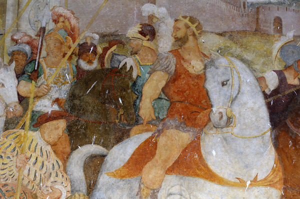 Ceneda, affreschi di Pomponio Amalteo alla Loggia Municipale