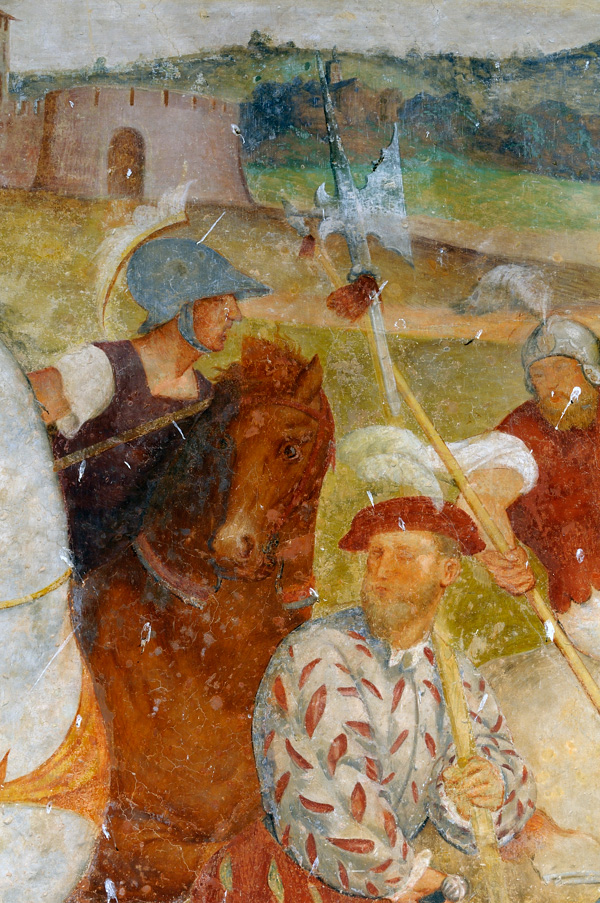 Ceneda, affreschi di Pomponio Amalteo alla Loggia Municipale