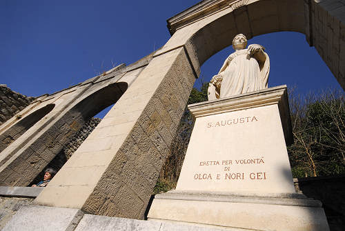 passeggiata panoramica al Santuario di Sant'Augusta a Serravalle di Vittorio Veneto