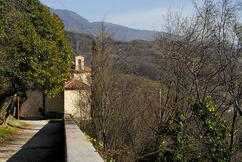 passeggiata panoramica al Santuario di Sant'Augusta a Serravalle di Vittorio Veneto