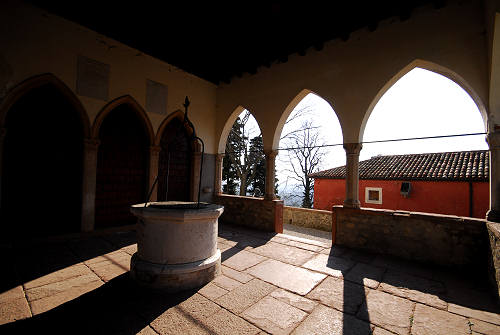 passeggiata panoramica al Santuario di Sant'Augusta a Serravalle di Vittorio Veneto
